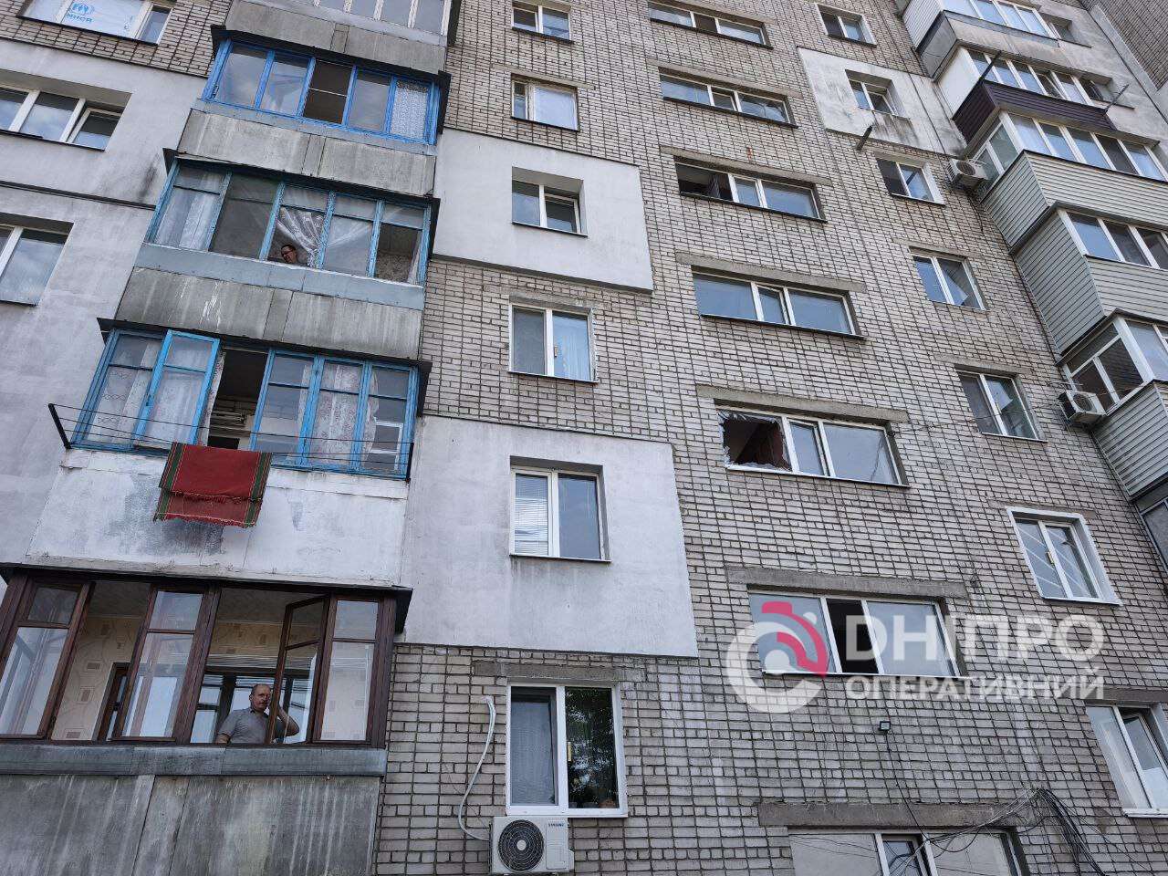 Как выглядит Днепр после атаки шахедов 7 августа