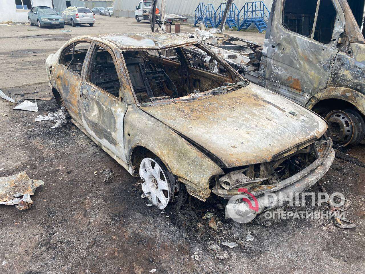 Как выглядит Днепр после атаки шахедов 7 августа