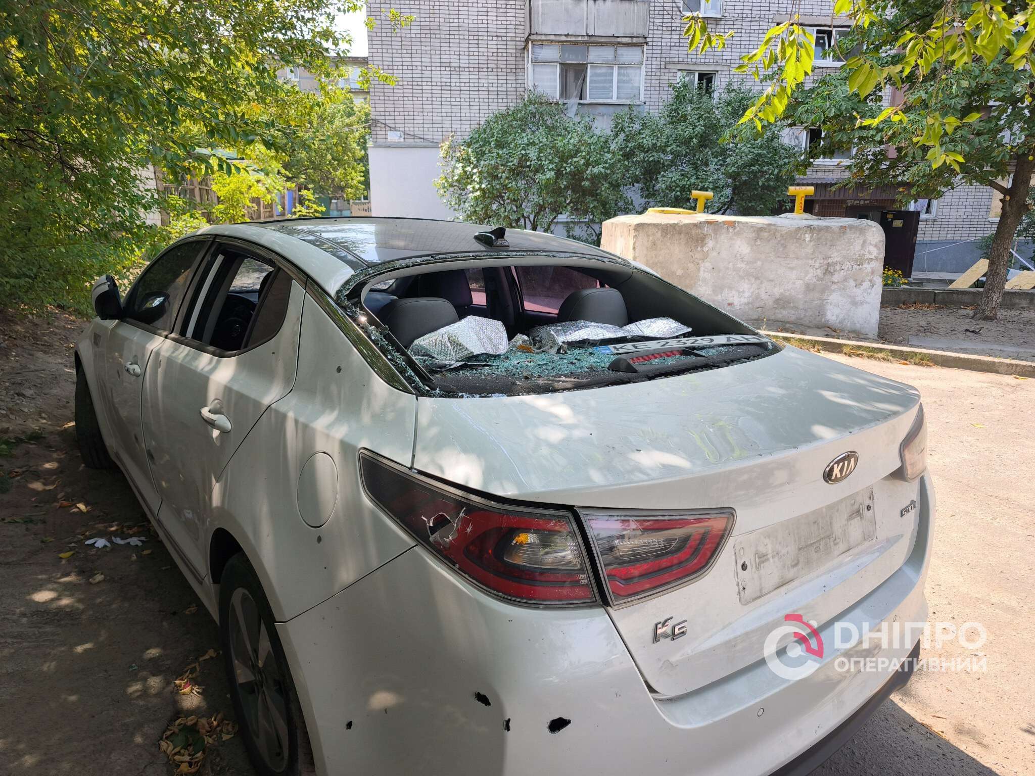 Как выглядит Днепр после атаки шахедов 7 августа