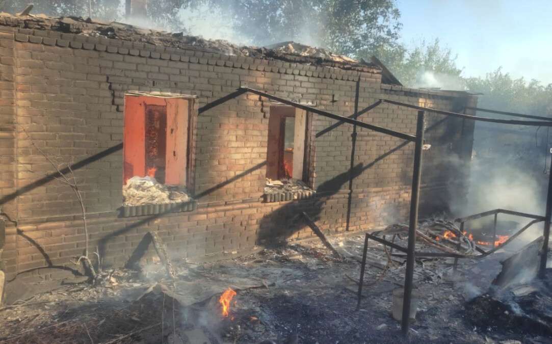 Обстріл Дніпропетровщини 12 серпня