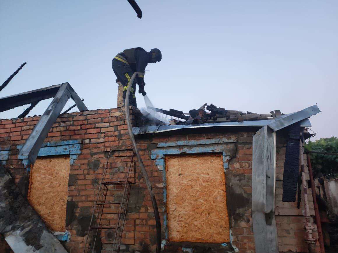 Обстрел Никопольского района