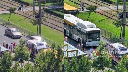 Женщина выпала из маршрутки