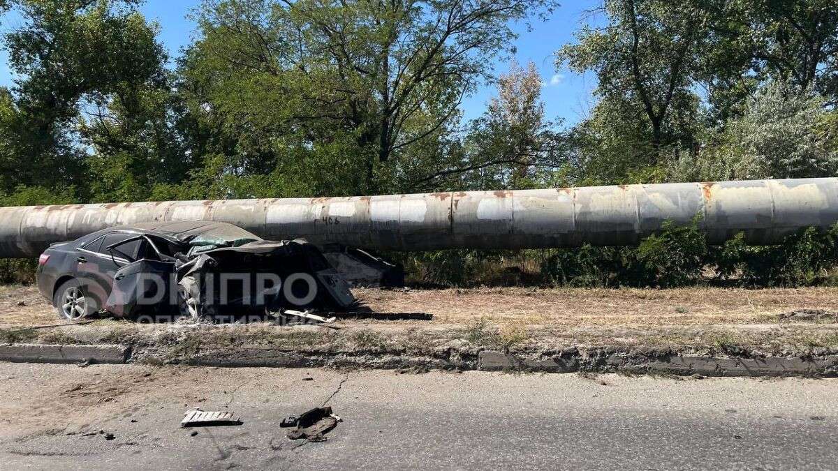 Жахлива ДТП у Дніпрі на Усть-Самарському мосту