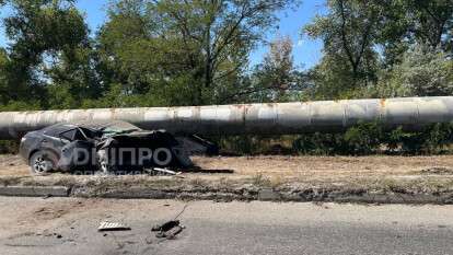 Жахлива ДТП у Дніпрі на Усть-Самарському мосту