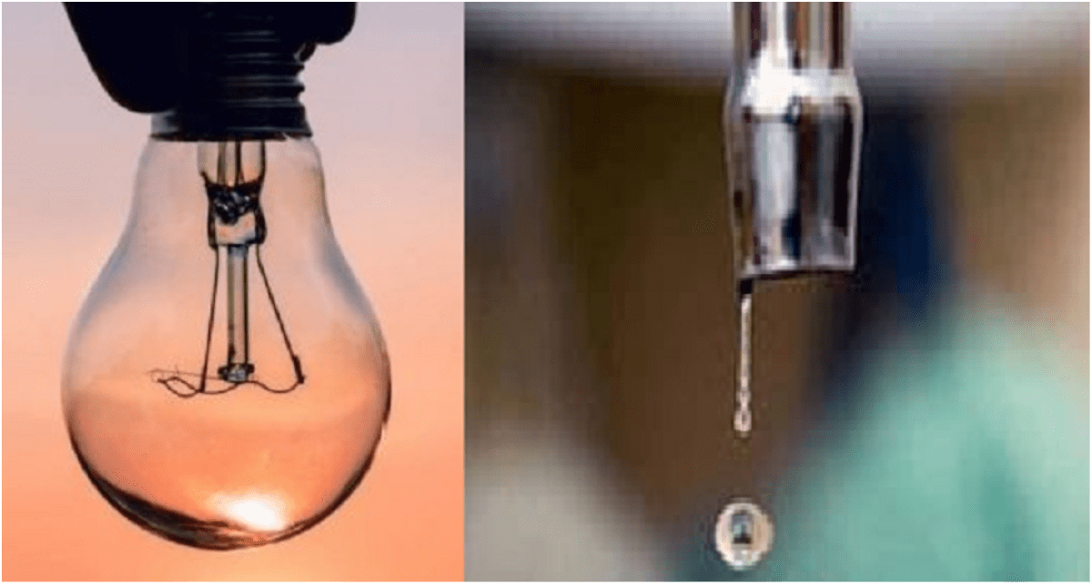 Отключение воды и света