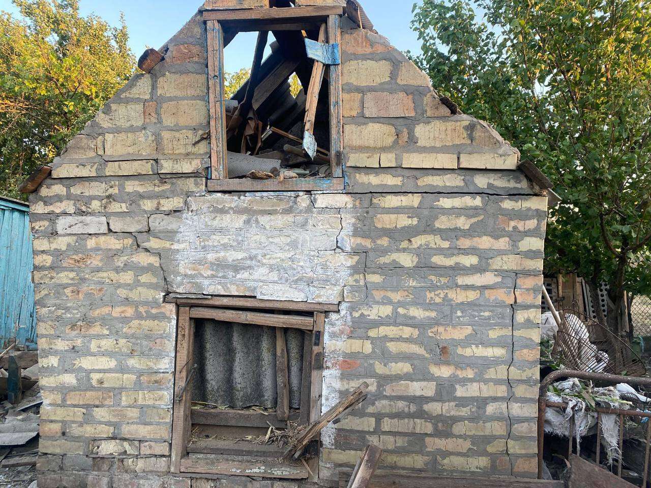 Обстрелы области