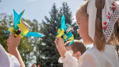 День знань у Дніпрі: Філатов привітав першокласників, батьків та педагогів