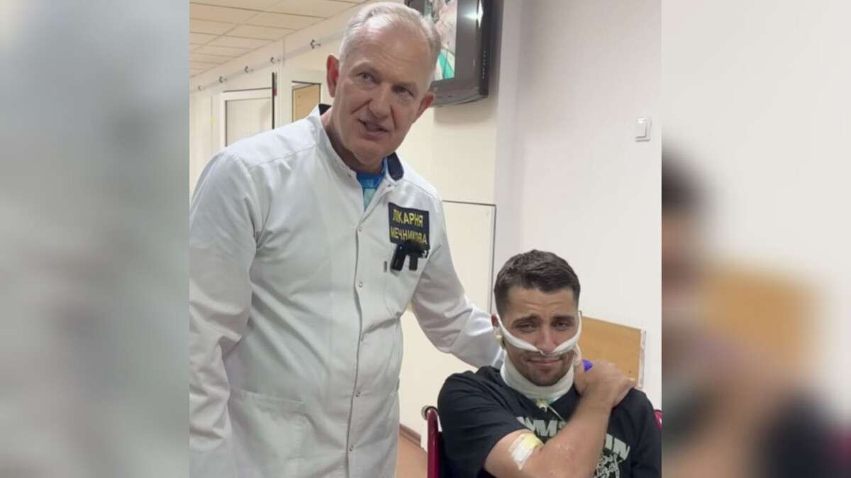 З лікарні Мечникова зник поранений військовий, якого Риженко знімав у своїх піарних відео