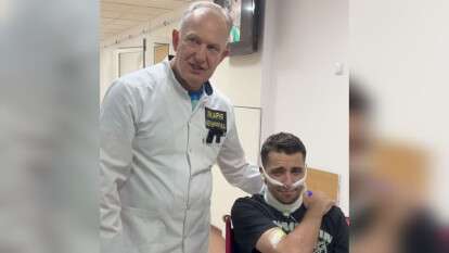 З лікарні Мечникова зник поранений військовий, якого Риженко знімав у своїх піарних відео