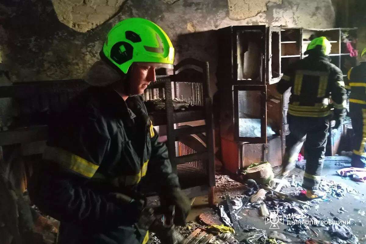 Двое малолетних детей погибли в пожаре на Днепропетровщине