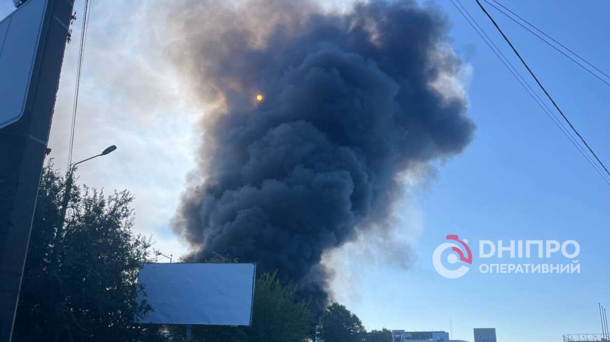 Масштабный пожар на Академика Белелюбского 5 сентября 2025