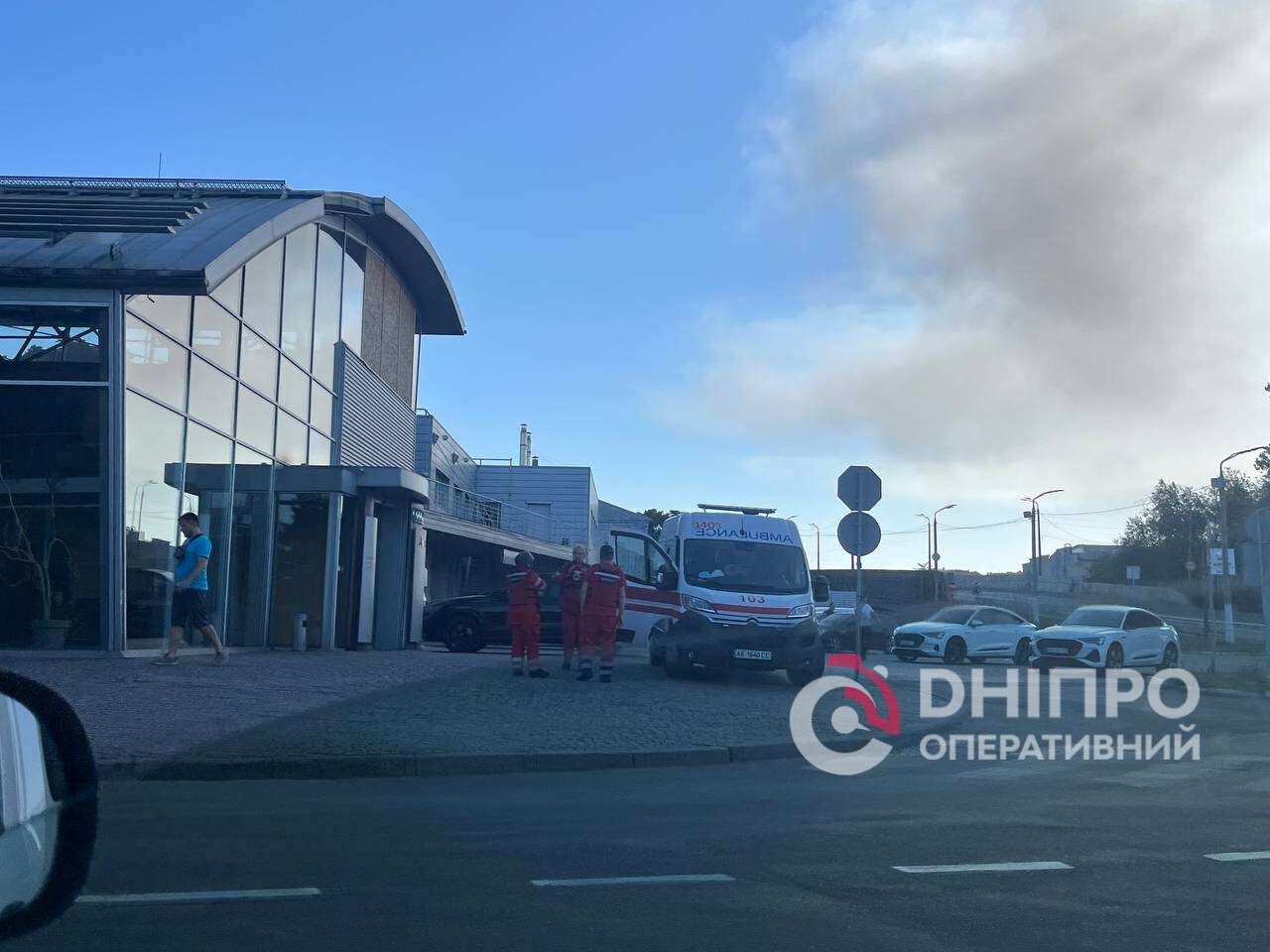 Масштабна пожежа на Академіка Белелюбського 5 вересня 2025