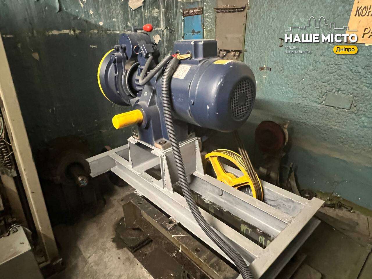 Новый лифт на проспекте Героев