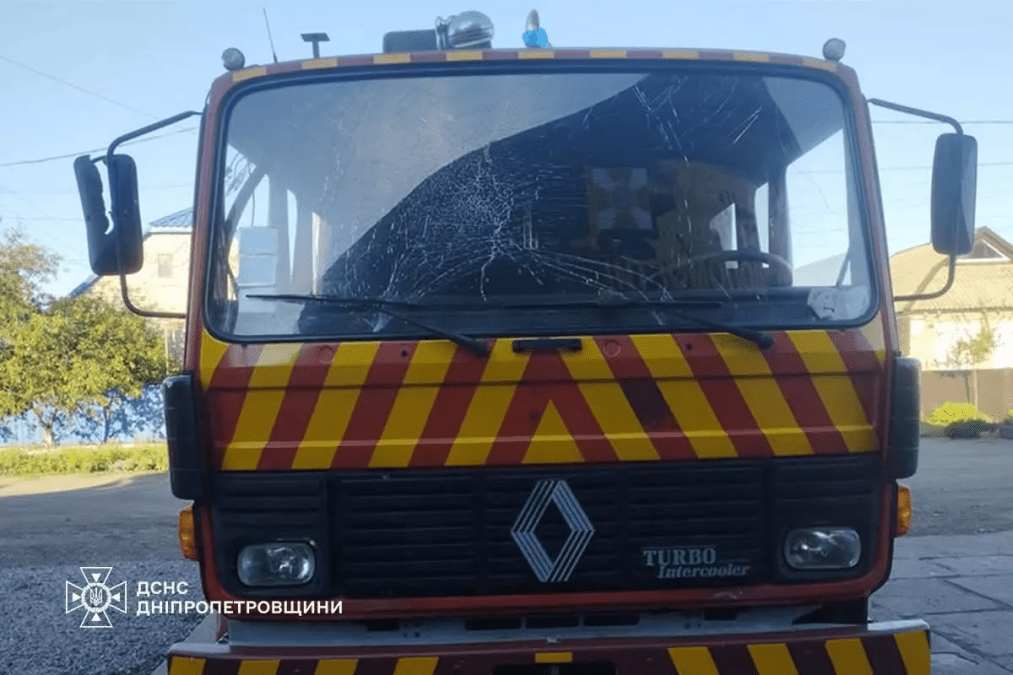 Дрон атаковал спасателей