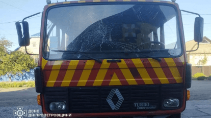 Дрон атаковал спасателей