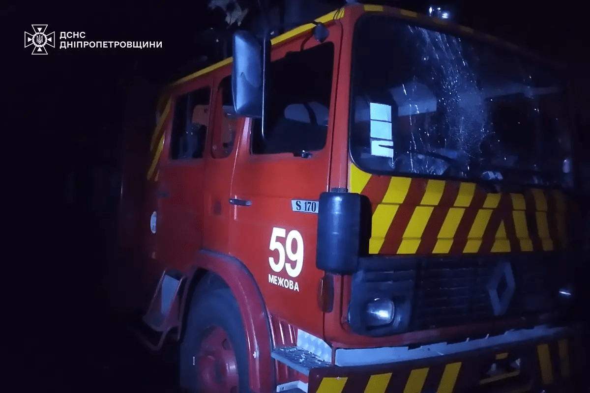 Дрон атакував рятувальників