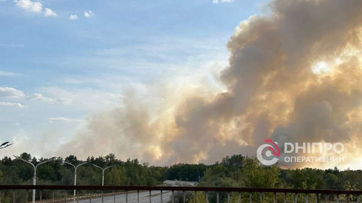 Масштабна пожежа в Обухівці