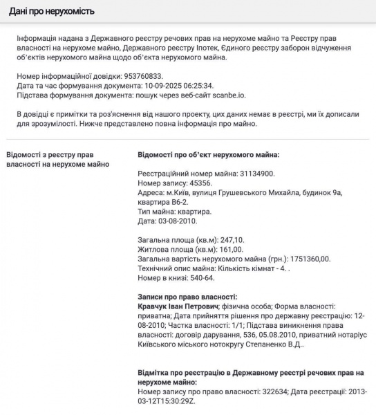Квартира з «золотим унітазом» на Грушевського у Києві належить родині Яценка