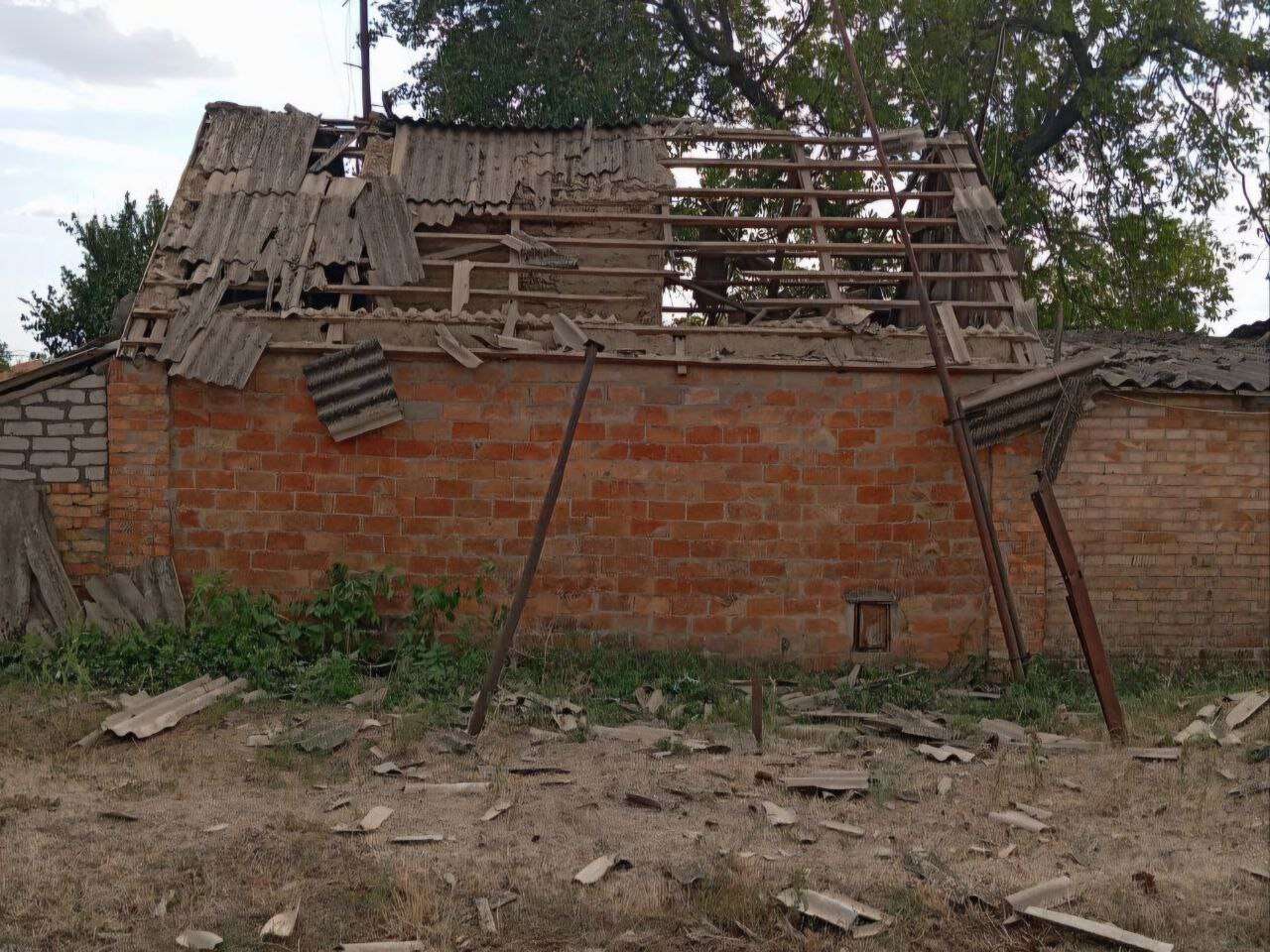 Наслідки атак росіян по Нікопольщині 17 вересня 2025