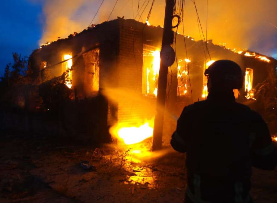 Ночные обстрелы