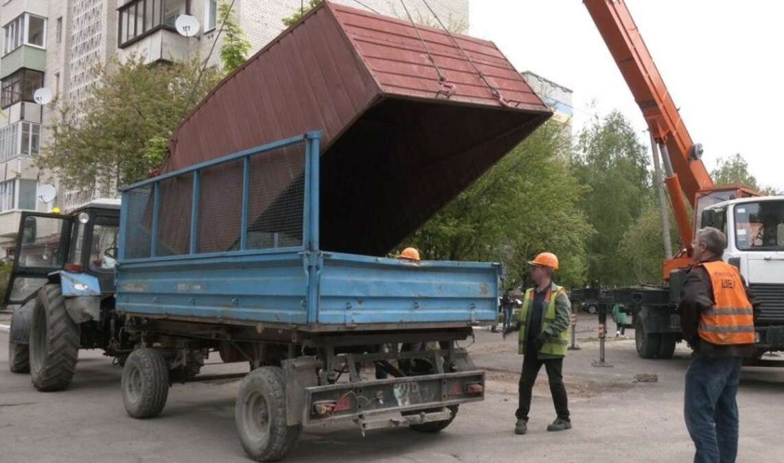 Массовый демонтаж в Днепре