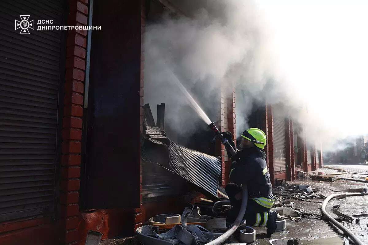 Масштабна пожежа на