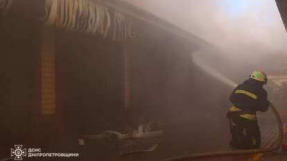 Масштабна пожежа на "Озерці" 21 вересня - подробиці від ДСНС