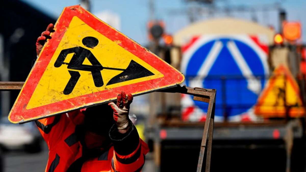 Перекрытие движения по просп. Д. Яворницкого с 22 сентября