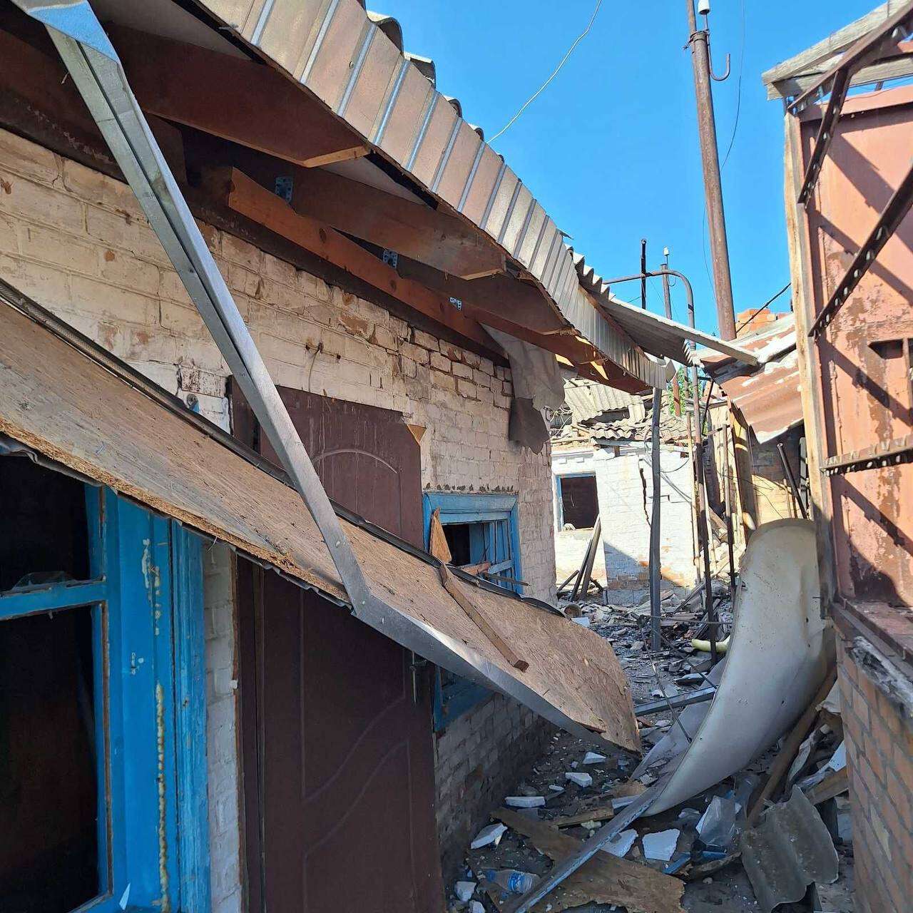 Наслідки російської атаки на Нікопольщину 21 вересня 2025