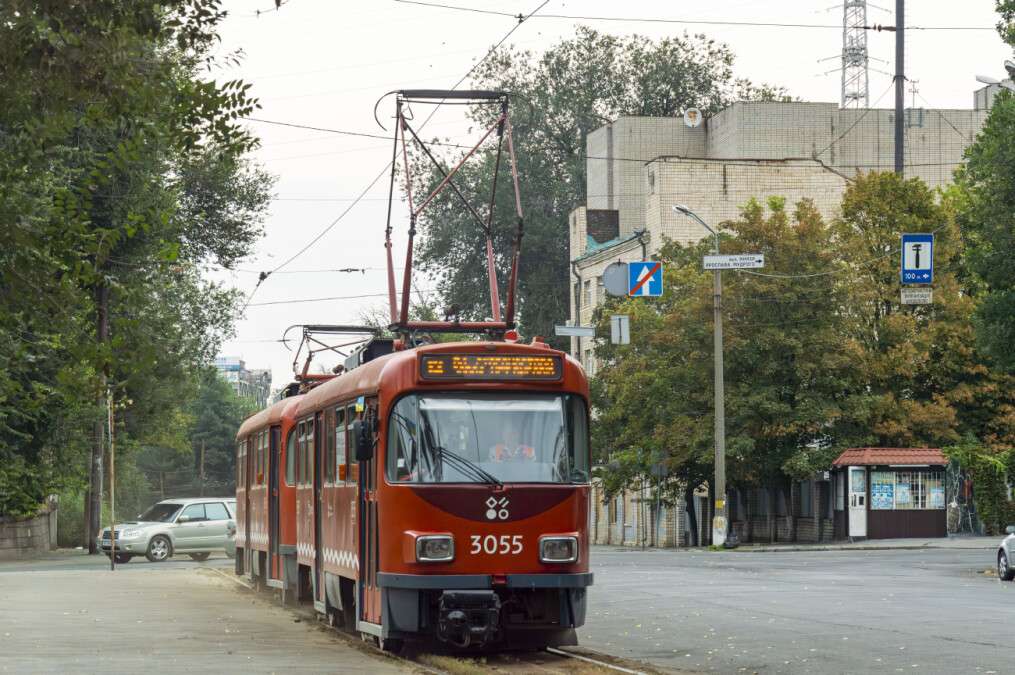Трамвай 12 в Днепре