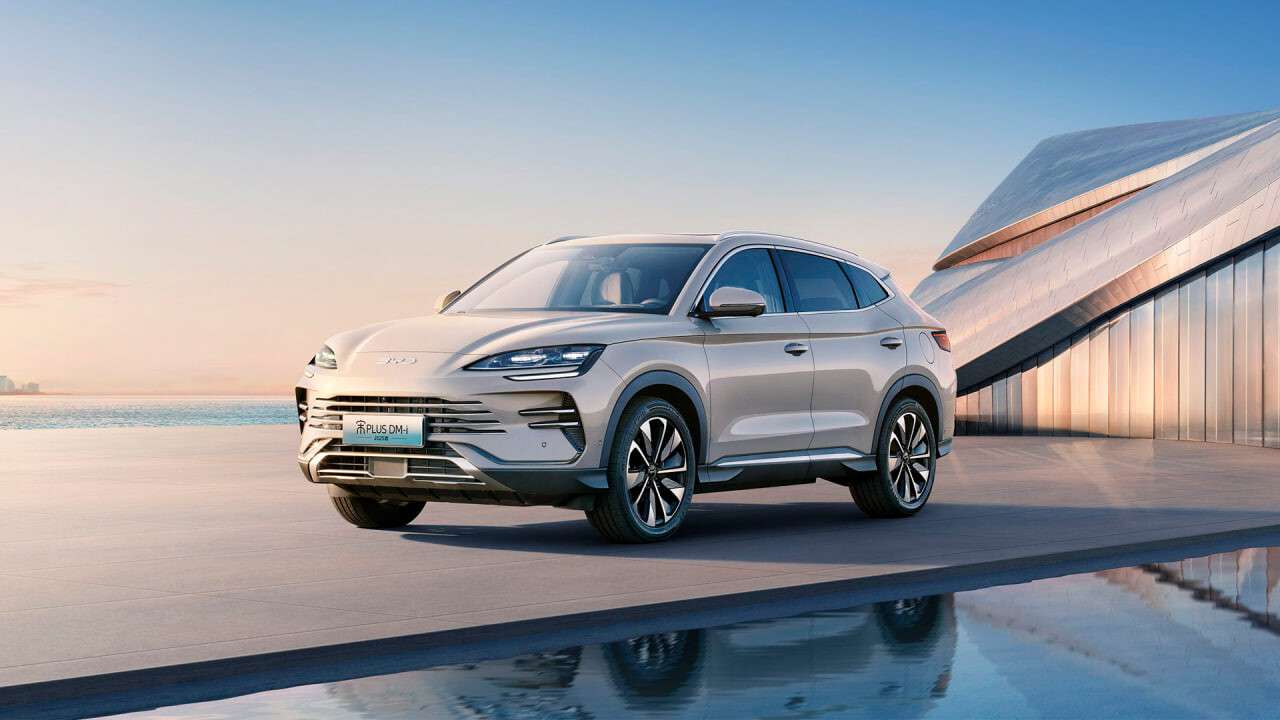 BYD Song Plus - самые популярные модели электрокаров в августе 2025 года