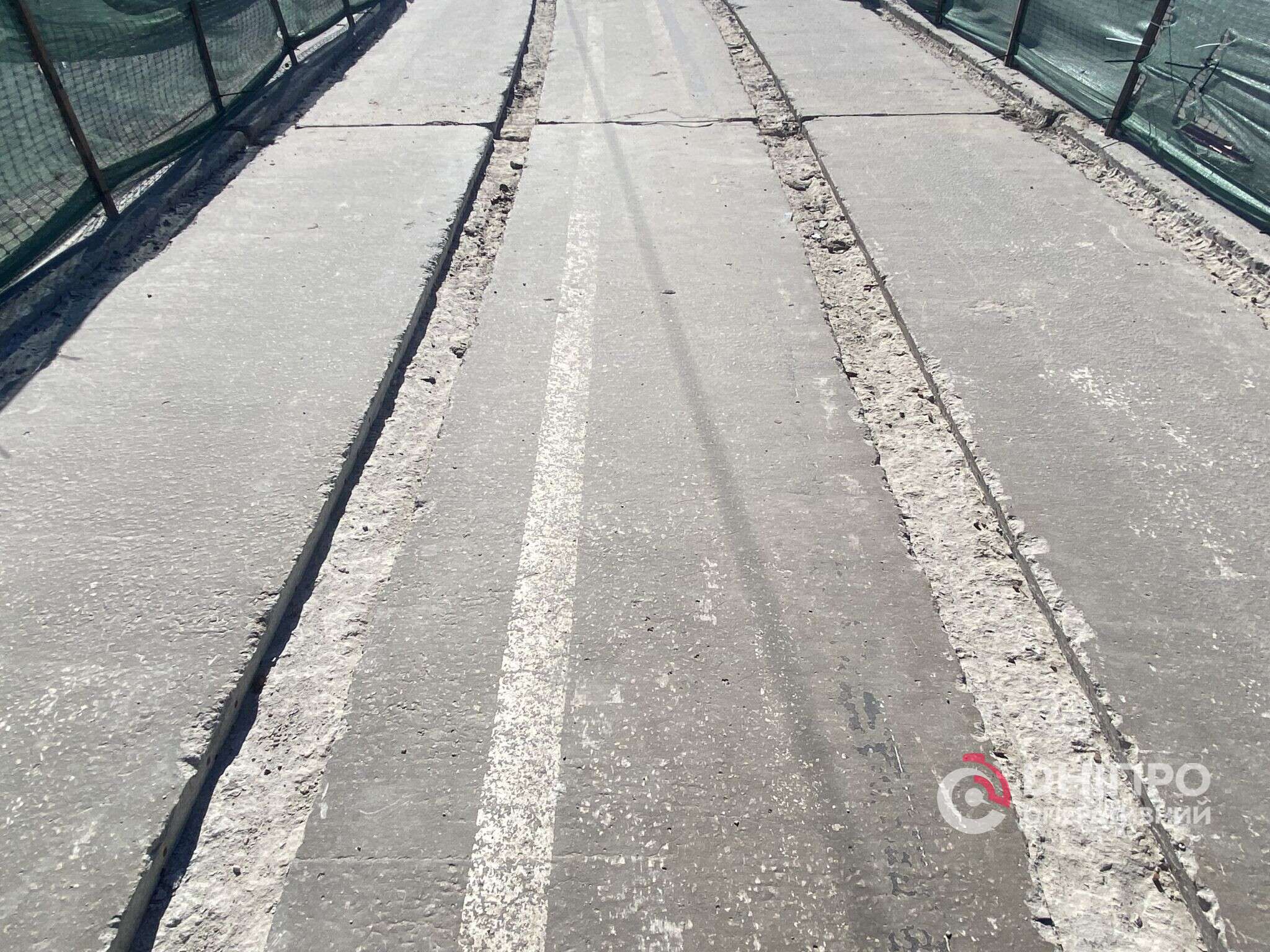 Ремонт трамвайных путей на Старом мосту: как продвигаются работы