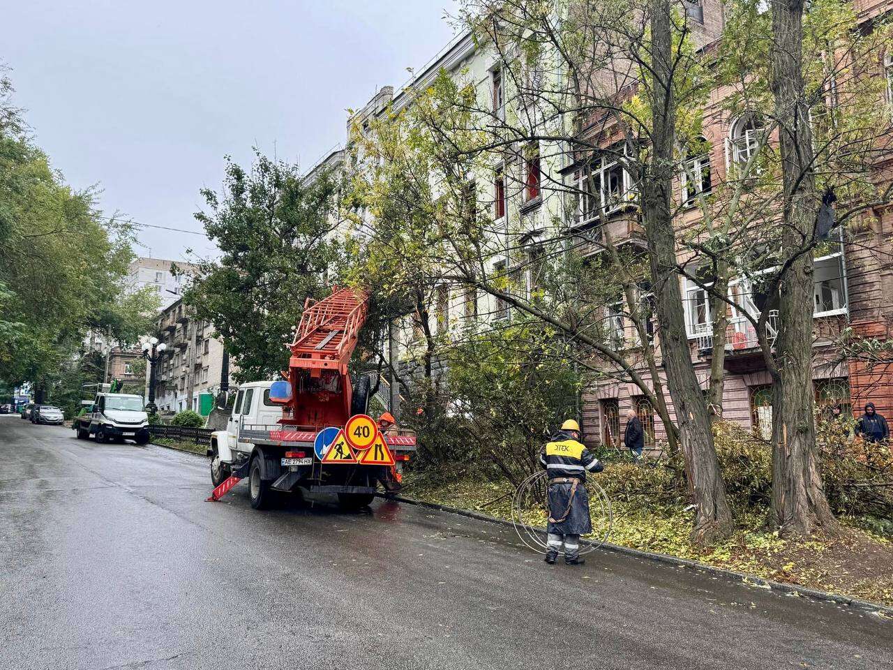 Дніпро після атаки