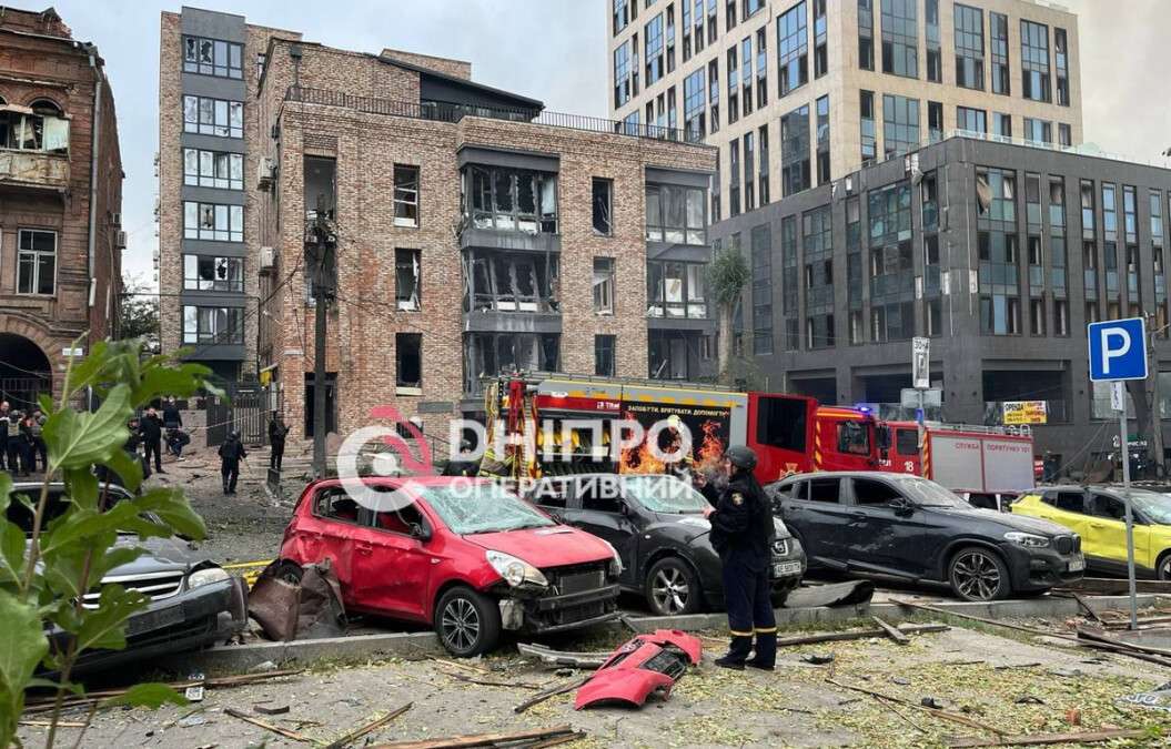 Днепр после атаки