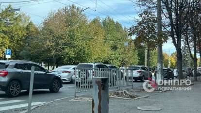Пробки в Днепре 3 октября - где затруднено движение