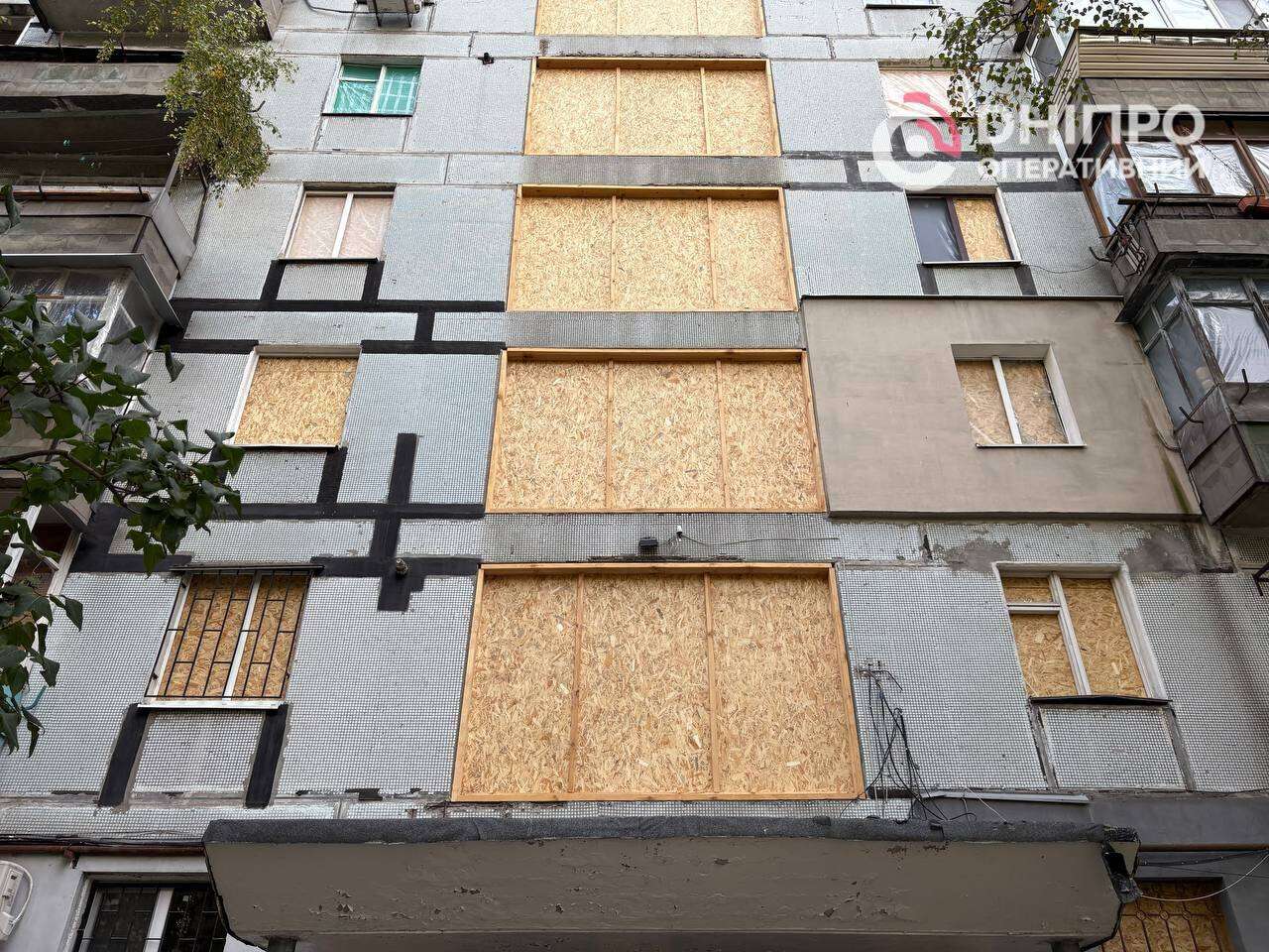 Після обстрілу 20 вересня відновлюватимуть будинок ОСББ «Хмельницького-38»