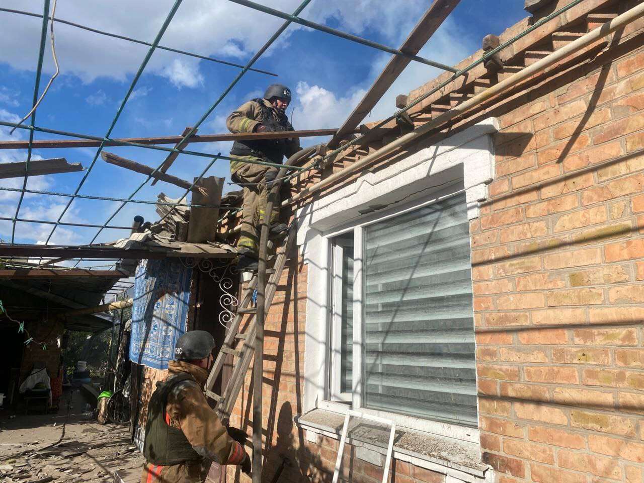 Обстрелы Никопольского района