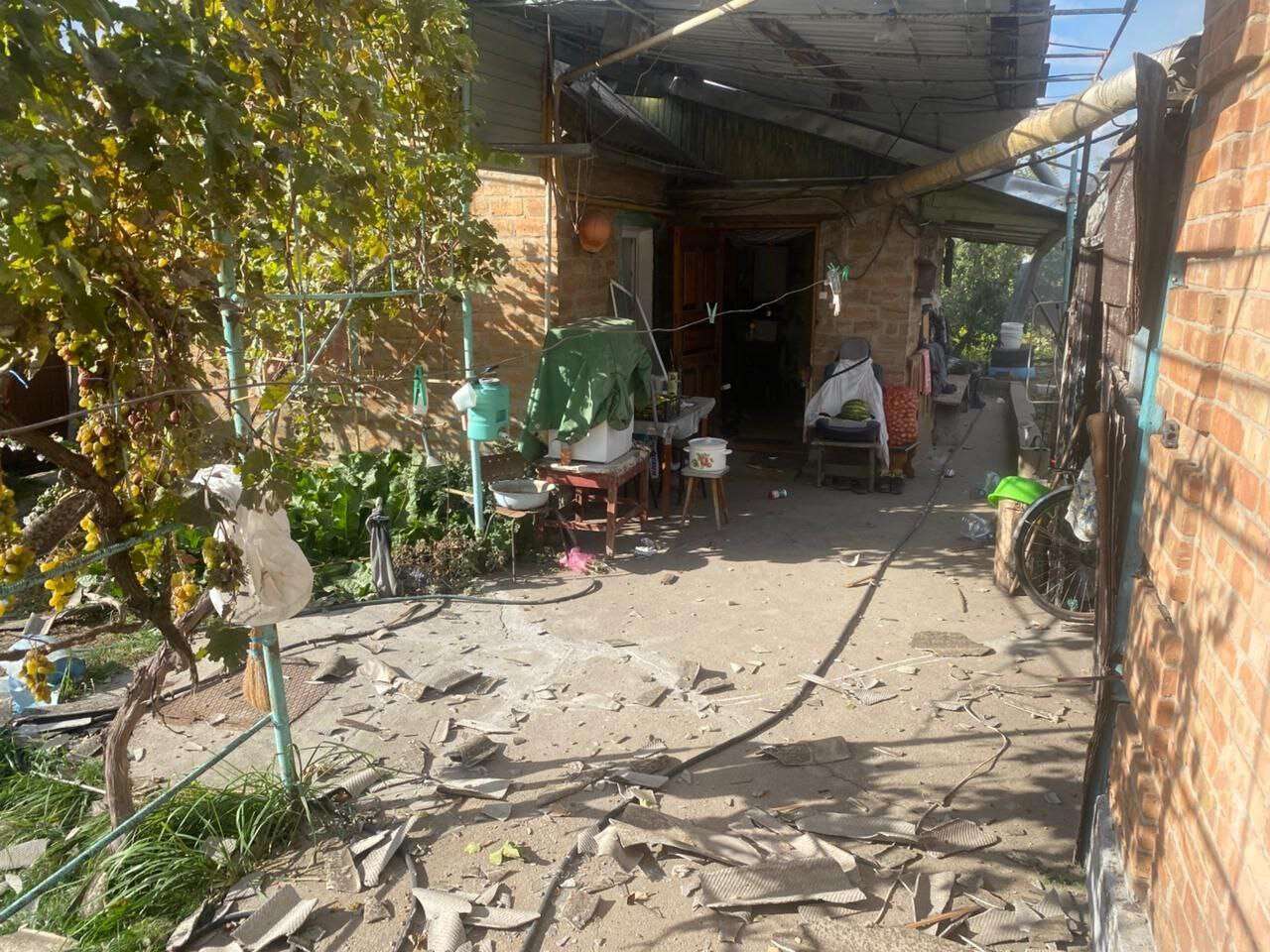 Обстрелы Никопольского района