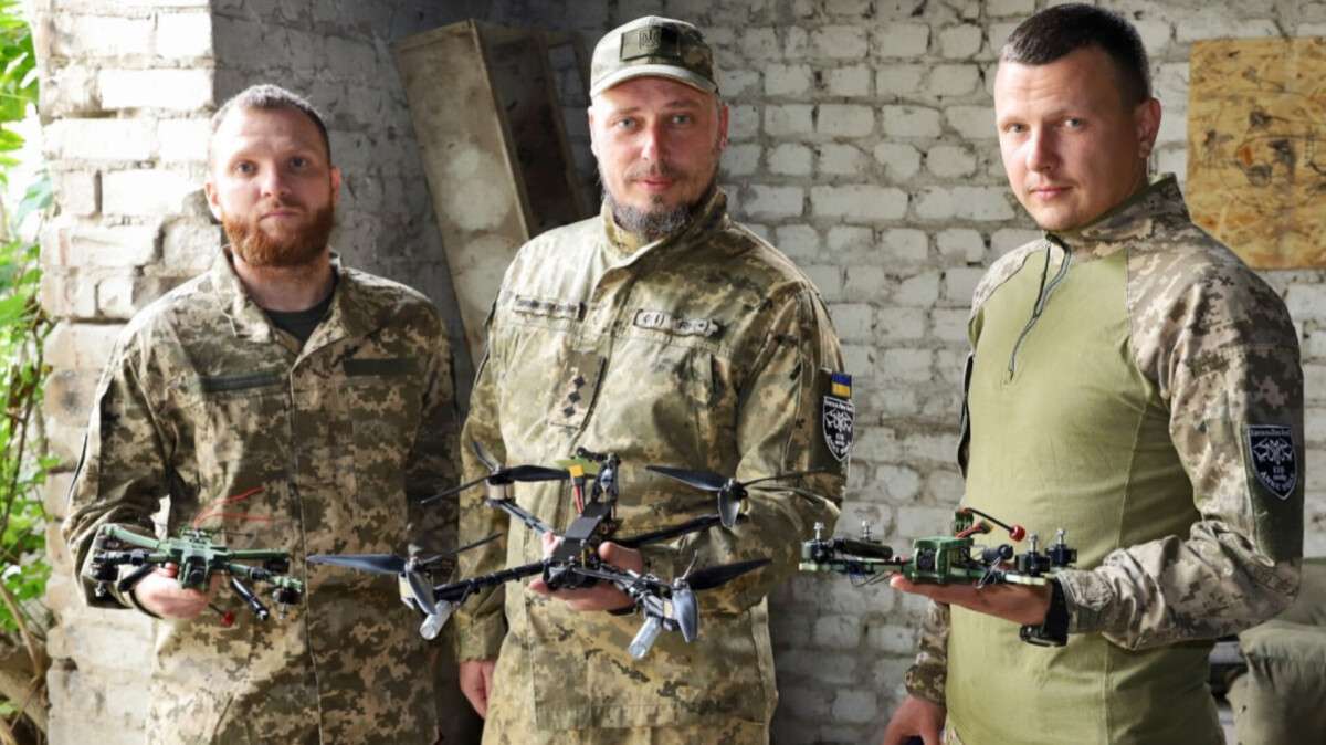 FPV-дроны для 128-й бригады «Дике Поле» передали городские власти Днепра