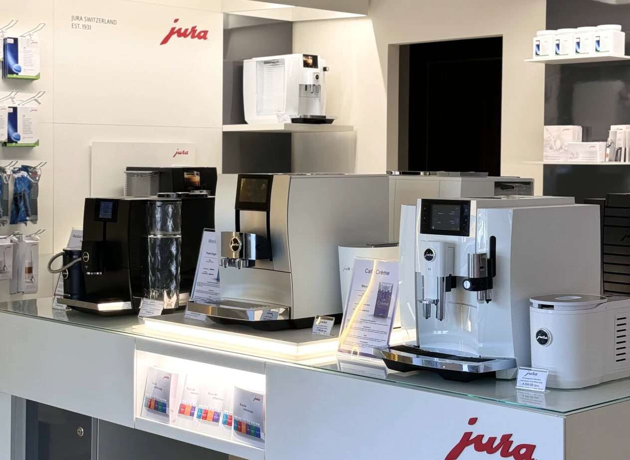 Швейцарські кавомашини JURA