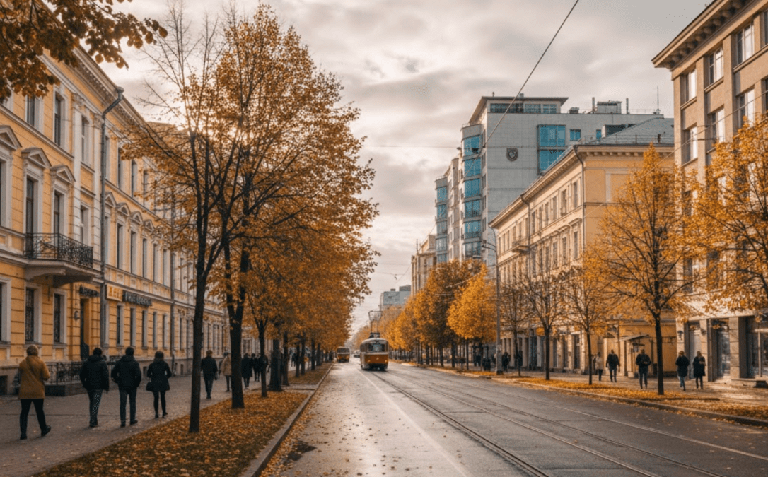Погода в Днепре октябрь
