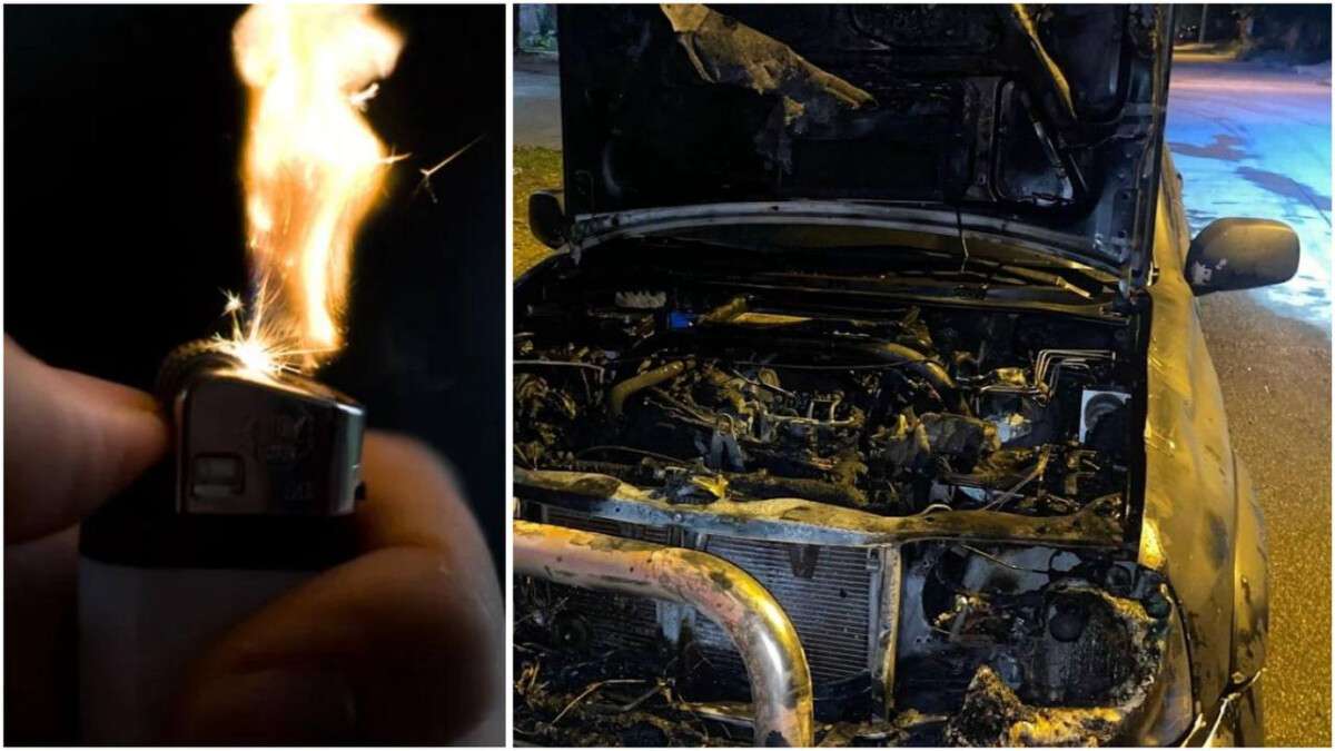 У Дніпрі підпалили авто