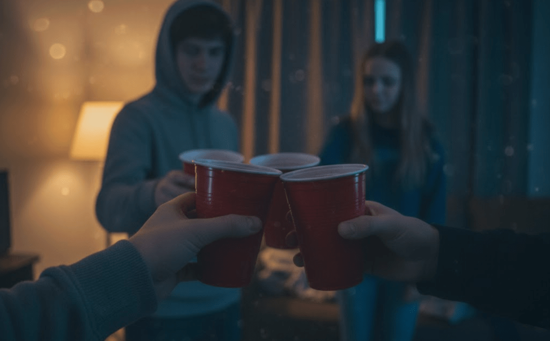 Подростки отравились алкоголем на вечеринке