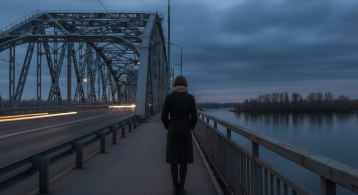 Дівчина стрибнула з мосту в Дніпрі