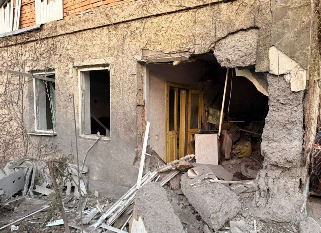 Последствия обстрелов Днепропетровщины