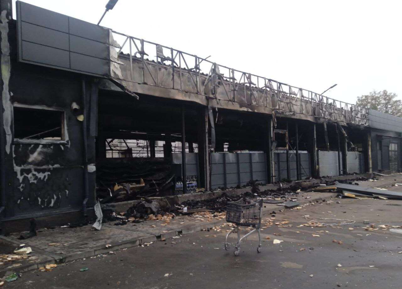 Последствия обстрелов Днепропетровщины