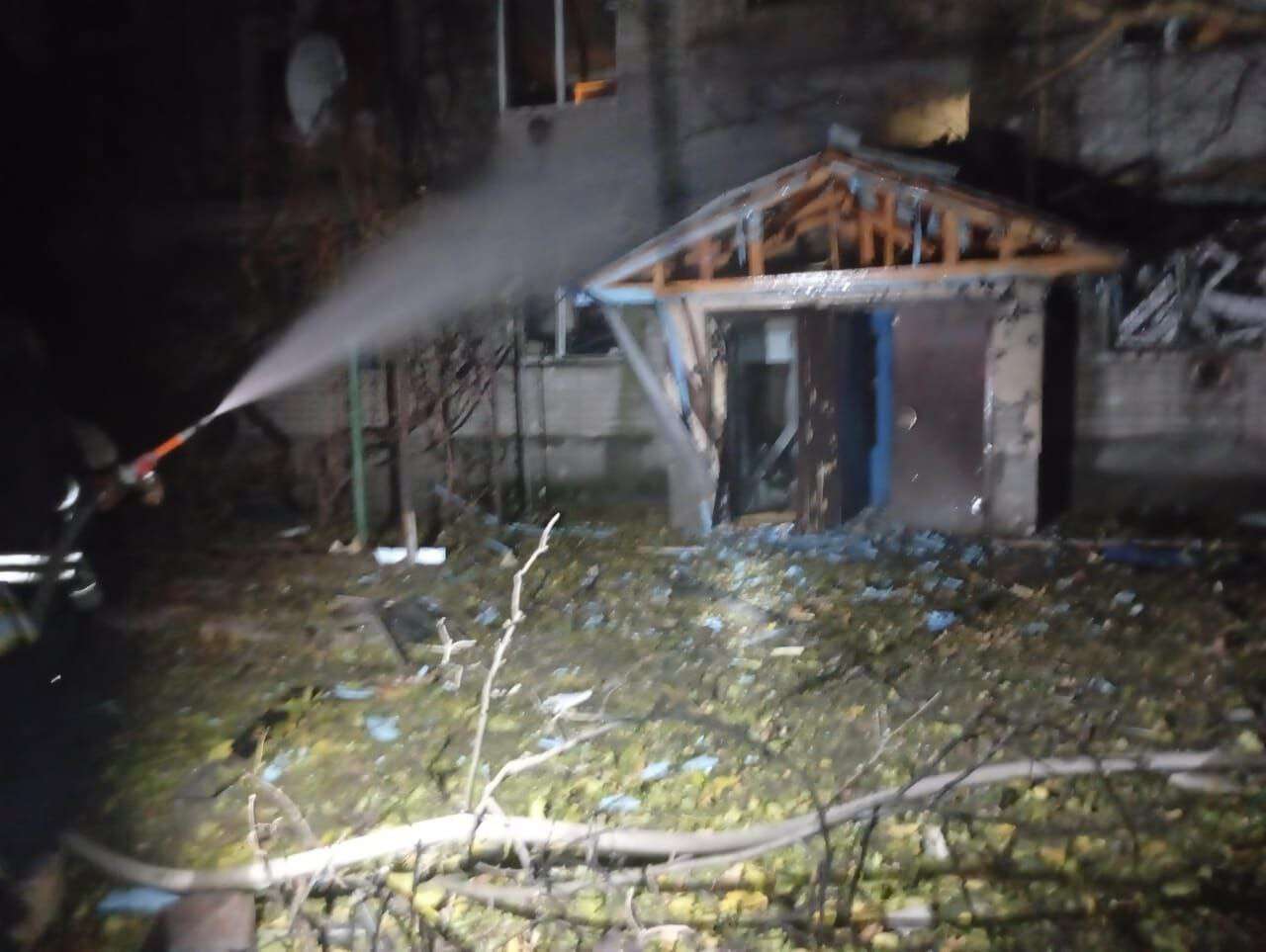 Последствия обстрелов Днепропетровщины