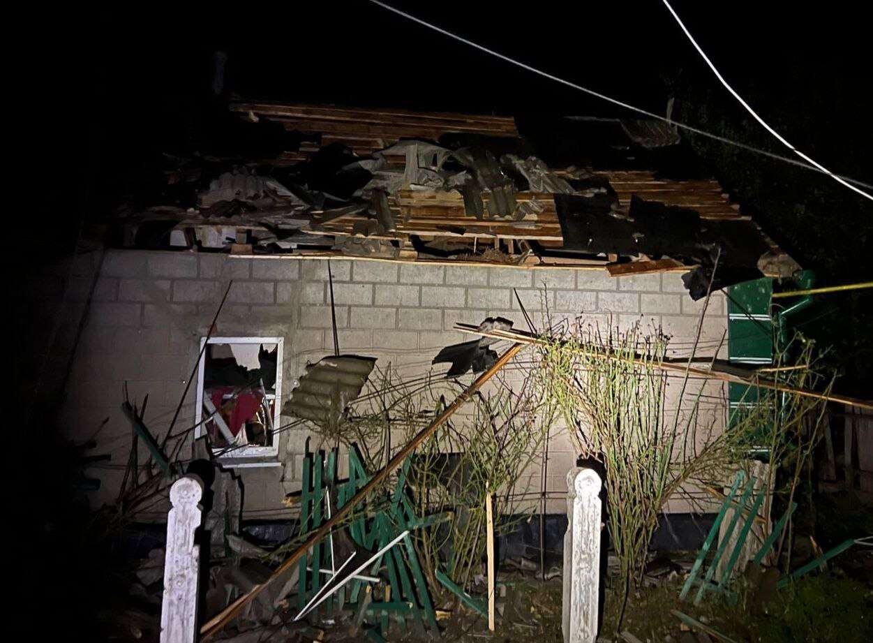 Ночные обстрелы Днепропетровщины