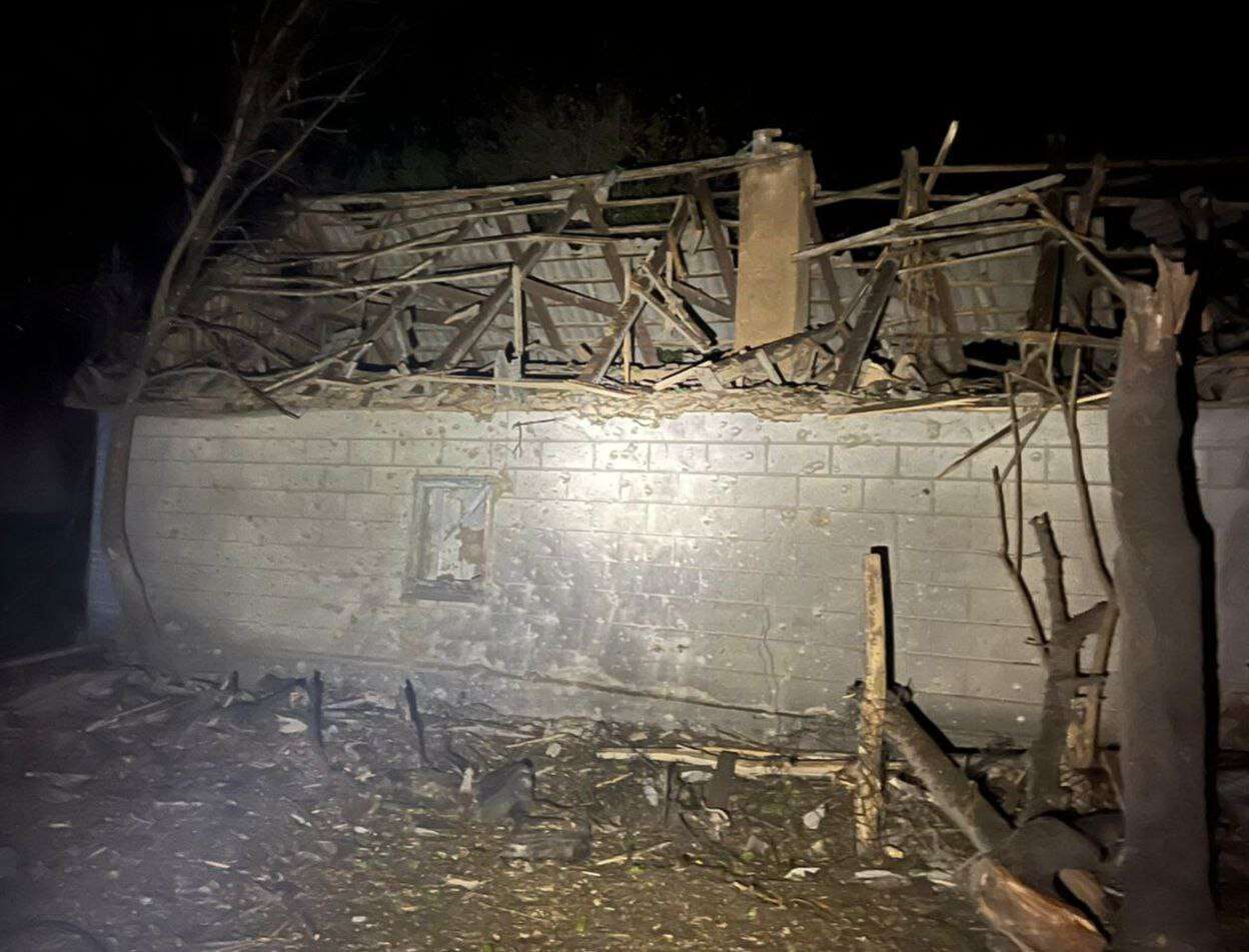 Ночные обстрелы Днепропетровщины