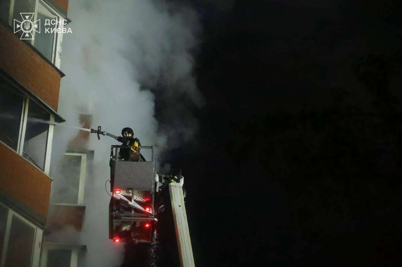 Последствия массированной атаки на Киев 22 октября 2025